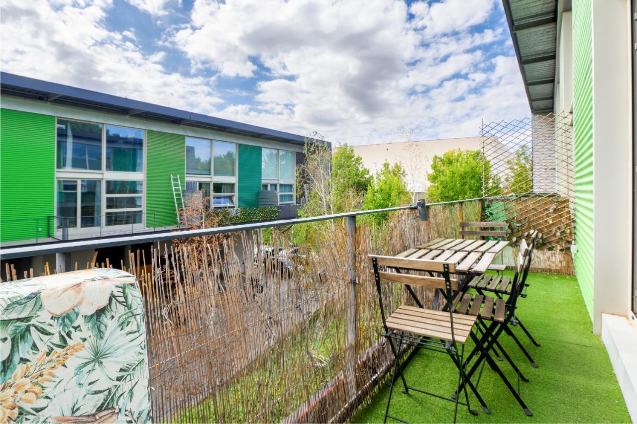 El Ventero Apartment - Elegante Apt Para 5 Con Terraza, Wi-Fi Y Aparcamiento En La Calle Camarma de Esteruelas Eksteriør billede